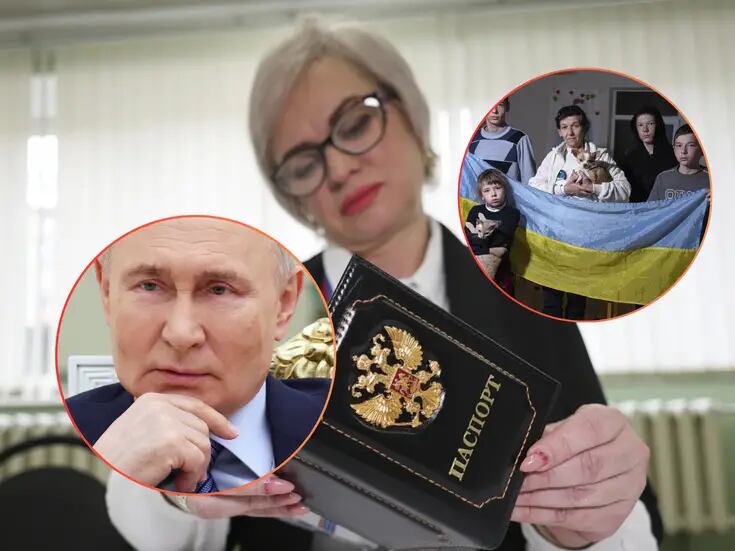 ¡Putin los deja sin salida! Rusia impone pasaporte ruso a ciudadanos ucranianos en territorios invadidos