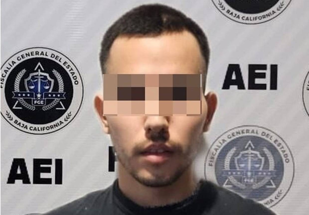 Abel Daniel “N” fue detenido en la calle Melchor Ocampo del Poblado Ejido Matamoros en Tijuana.