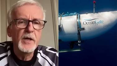 "Sabía que el submarino del Titanic implosionó el lunes y el rescate fue una 'farsa'", dice James Cameron
