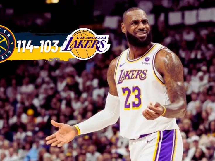 NBA: Lakers pierden ante los Nuggets 114-103 en el Juego 1 en los cuartos de final de la conferencia del Oeste