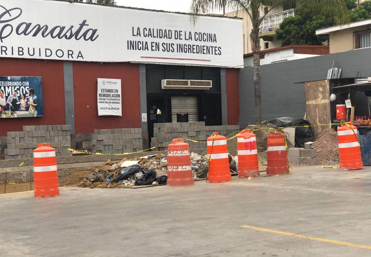 El hallazgo se registró sobre la calle La Palma, en la zona Centro de la ciudad.