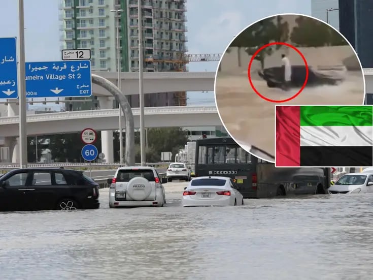 ¿Por qué Dubái se inundó? Muere al menos una persona por la lluvia más fuerte en 75 años