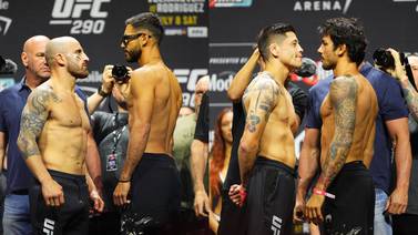 Yair Rodríguez y Brandon Moreno en UFC 290: Dónde, cuándo y a qué hora ver