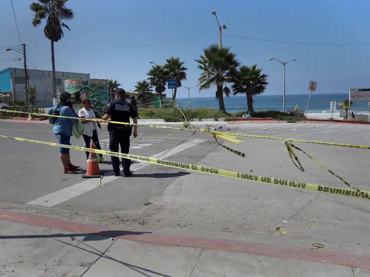 Hieren a hombre en zona del malecón en Playas de Tijuana
