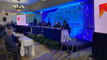 Realizan toma de compromiso de Ernesto García Manjarrez, nuevo presidente de la Coparmex Mexicali
