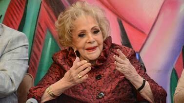 Silvia Pinal se encuentra emocionada a horas de recibir homenaje en Bellas Artes
