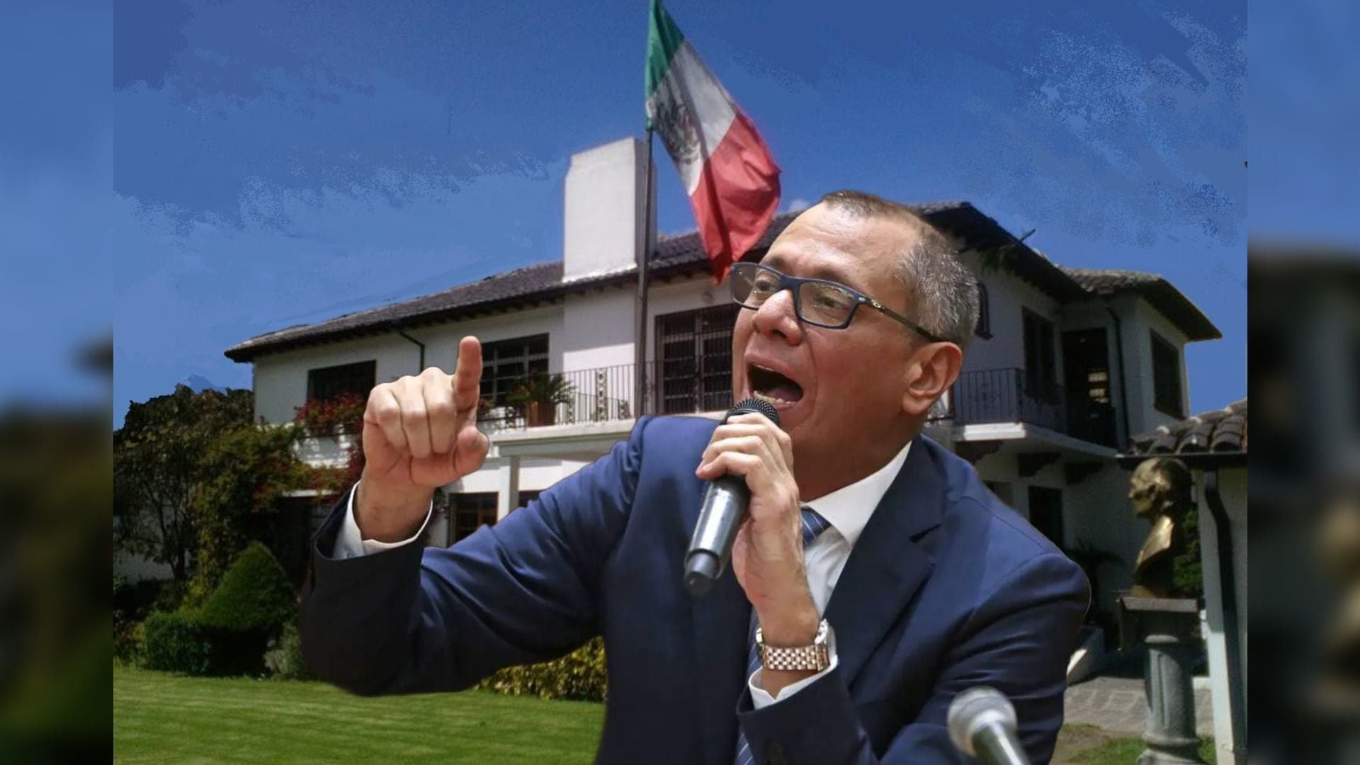 Jorge Glas, ex vicepresidente de Ecuador, estaba como huésped en la Embajada de México y ahora pedirá asilo al País.