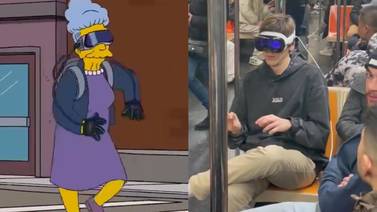 ¡Los Simpson lo hacen otra vez!: predicen el uso de los Apple Vision Pro en uno de sus episodios