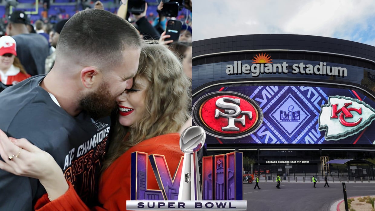 NFL: Travis Kelce se gasta $1 Millón de dólares para que la Familia Swift y Kelce disfruten del Super Bowl LVIII