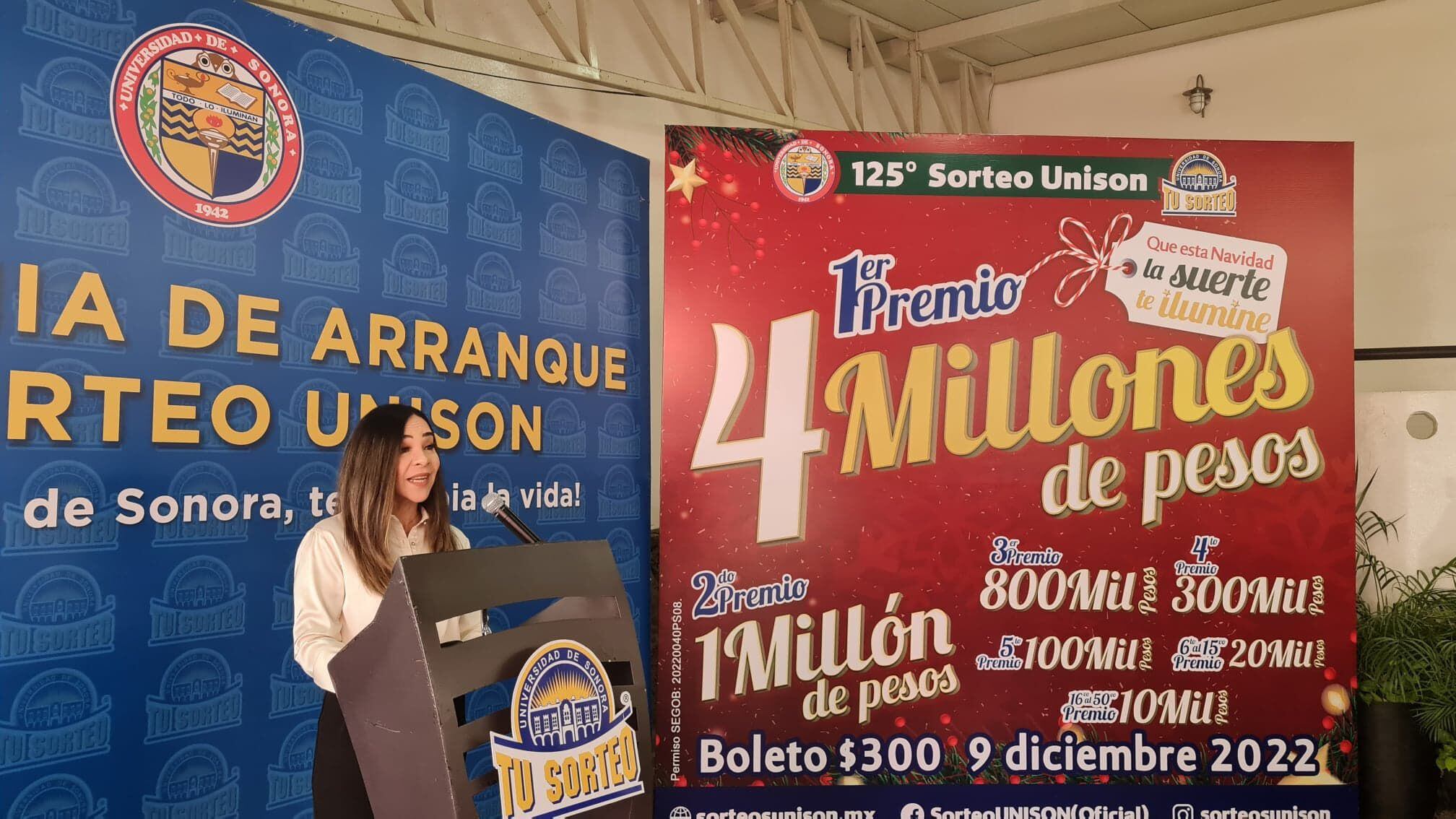 Inicia venta de boletos del 125° Sorteo Unison Noticias de Sonora