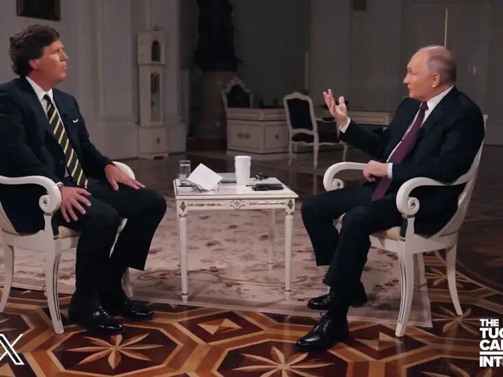 Tucker Carlson publica polémica entrevista con Vladimir Putin