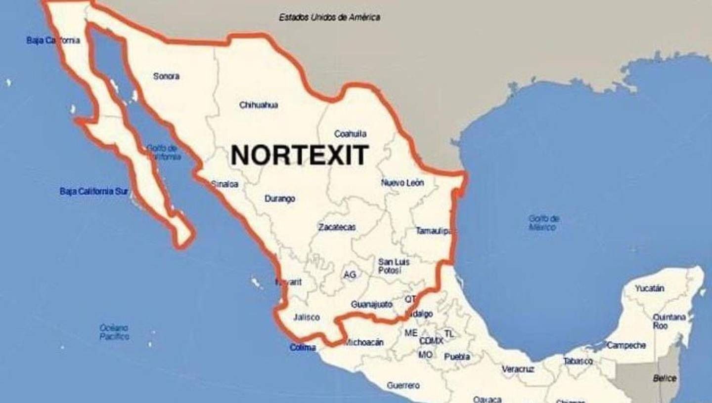 Hace unos años se hablaba del #Nortexit, intención del Norte del País de separarse de México y tener independencia encabezada por Nuevo León.
