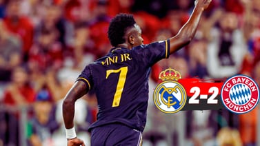 UCL: Vinicius Jr. protagoniza el empate 2-2 del Real Madrid ante el Bayern Múnich en las semifinales de la Champions