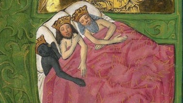 ¿Por qué en la epoca medieval pintaban a los reyes magos compartiendo cama?