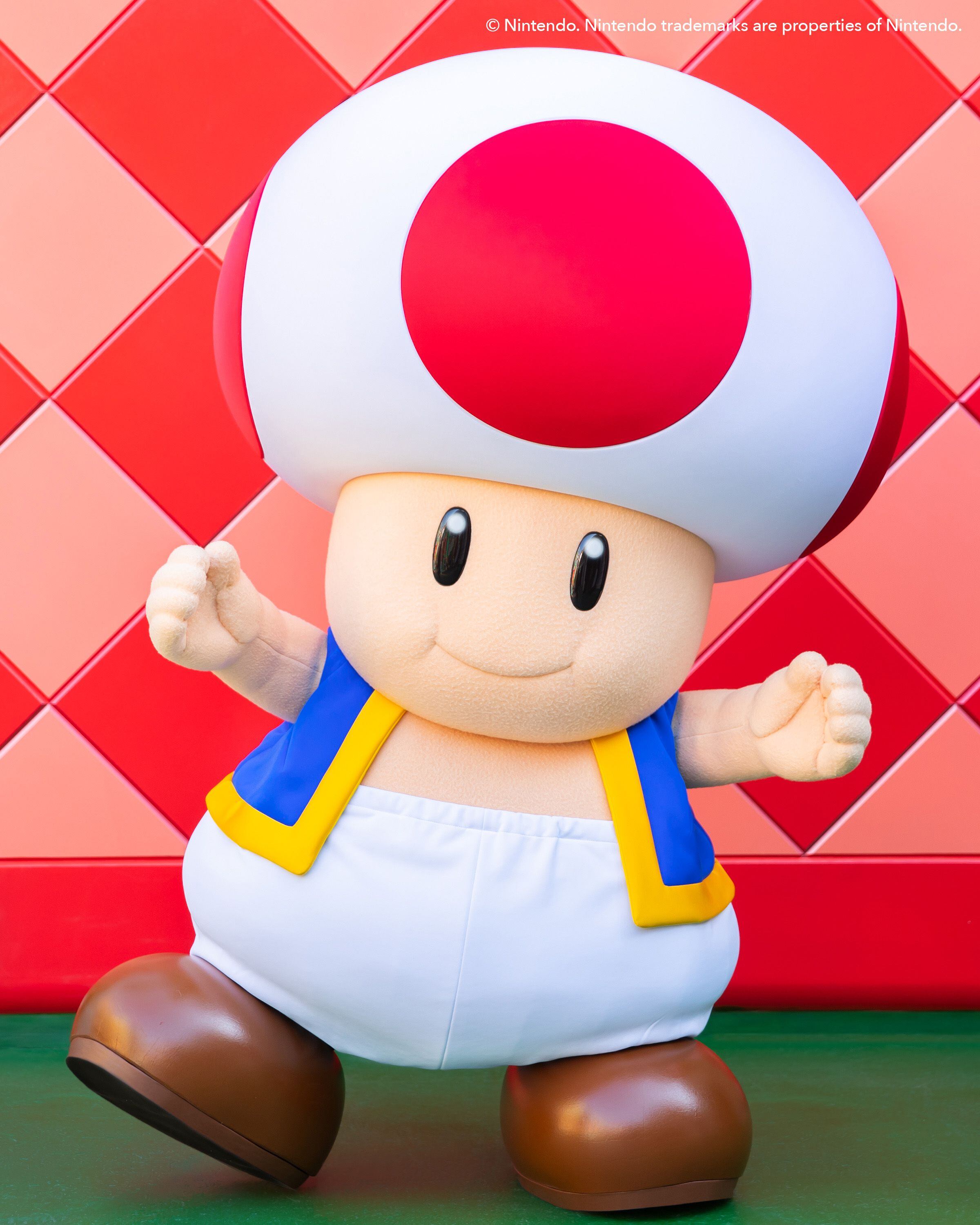 SUPER NINTENDO WORLD at Universal Studios Hollywood Welcomes Toad, A New Walk-About Character