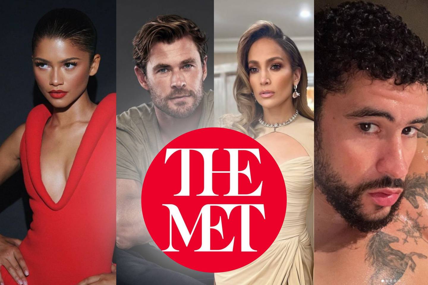Los anfitriones de este año incluyen a Zendaya, Jennifer Lopez, Chris Hemsworth y Bad Bunny, con Anna Wintour como copresidenta/Fotos: Instagram