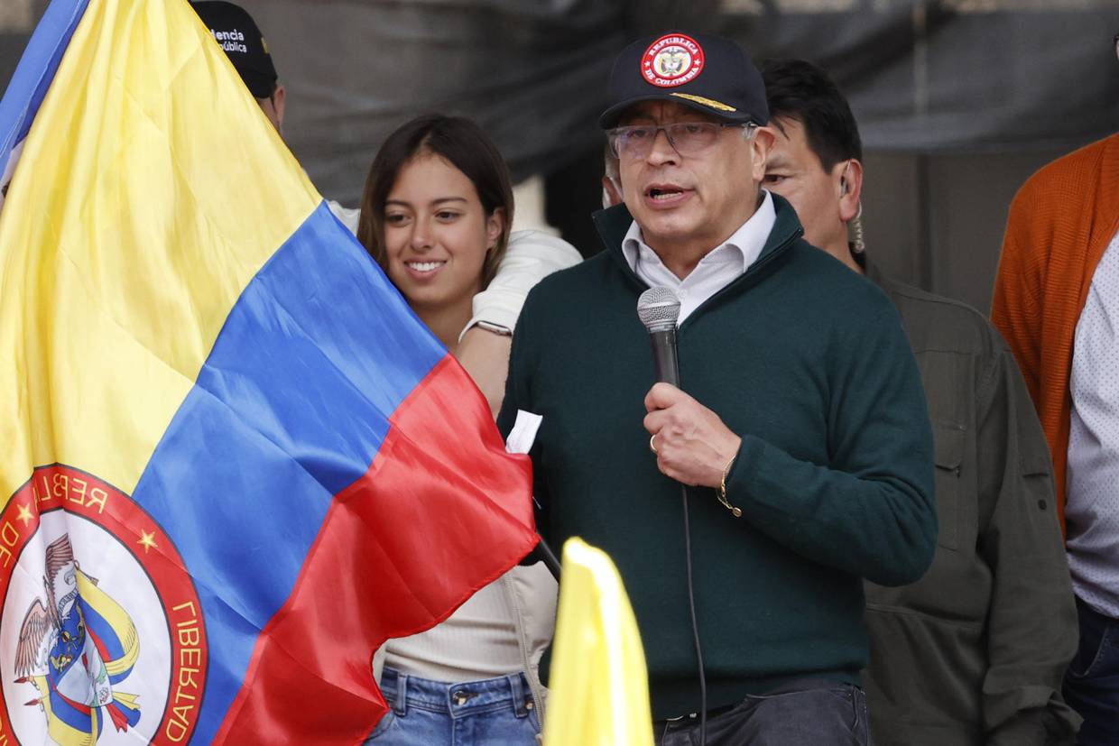 Foto del presidente de Colombia, Gustavo Petro. | EFE/ Mauricio Dueñas Castañeda