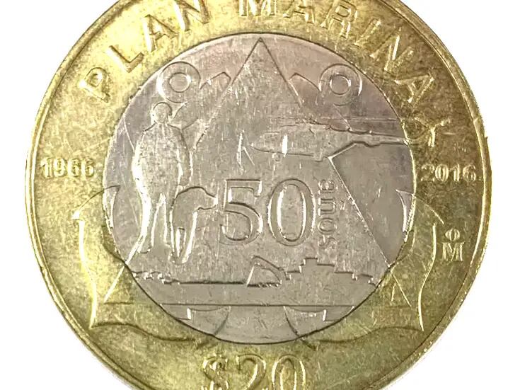 Mercado Libre: Esta moneda lanzada para recordar los 50 años del Plan Marina es vendida por 249 mil pesos