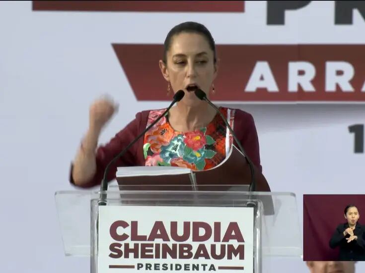 Elecciones en México: Inicia Claudia Sheinbaum campaña en el Zócalo