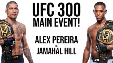 MMA: ¡Confirmado! Alex Pereira vs. Jamahal Hill será el duelo estelar para UFC 300