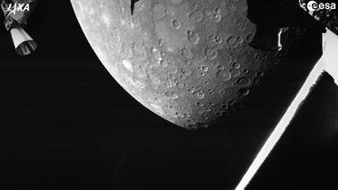 La misión espacial BepiColombo sobrevuela Mercurio 