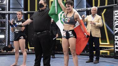 Peleadora de Rosarito gana torneo internacional de MMA en una sola noche