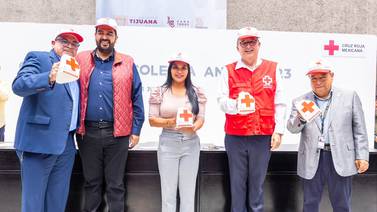 Alcaldesa Monserrat Caballero arranca colecta anual de Cruz Roja 2023