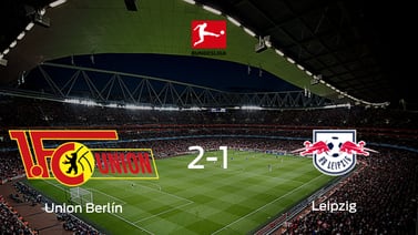 Union Berlín vence 2-1 en casa a RB Leipzig