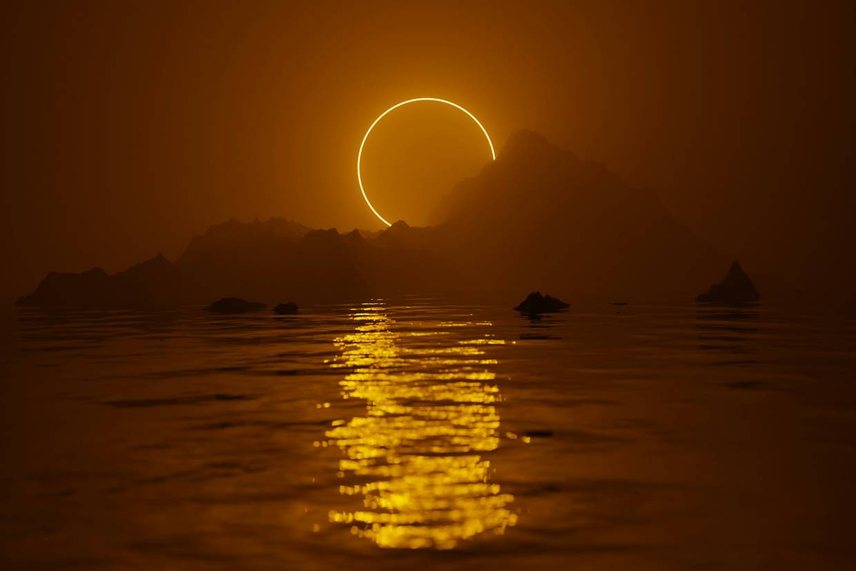 Eclipse Solar. México. 8 de abril.