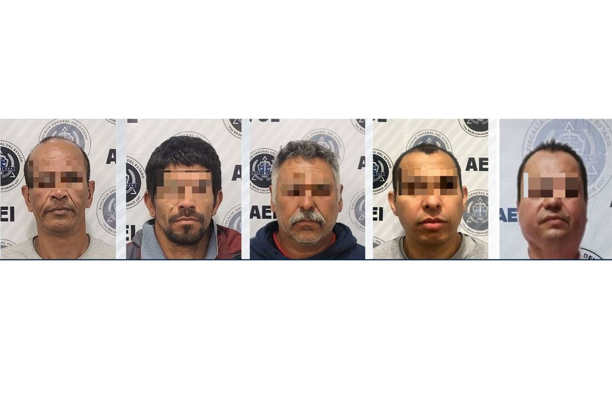 Los detenidos son Juan Carlos “N”, Luis Fidencio “N”,  Óscar Alberto “N”, Antonio “N” y Luis Alberto “N”.