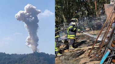 Edomex: Al menos un muerto tras explosión de polvorín en Huixquilucan 