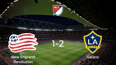  LA Galaxy se lleva el triunfo después de derrotar 2-1 a New England Revolution 