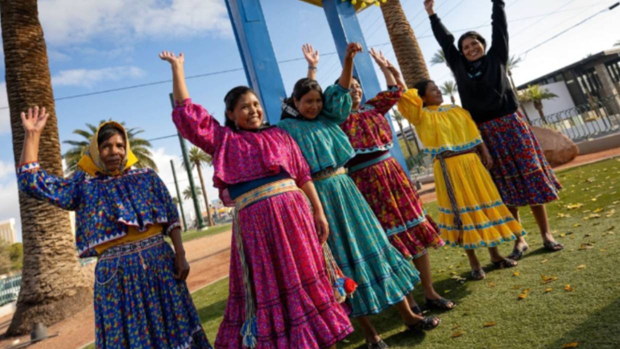 Seis mujeres de la comunidad indígena rarámuri desafiaron los límites en la reciente edición de The Speed Project. Foto: @ra_ra_raaaaaa en Instagram