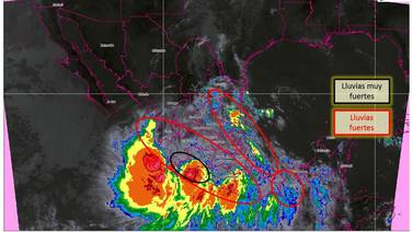 Tormenta tropical “Narda” toca tierra en Michoacán