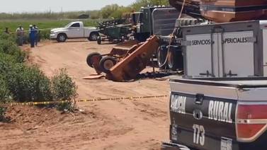 Muere hombre aplastado por maquina cortadora de alfalfa en el Valle del Yaqui
