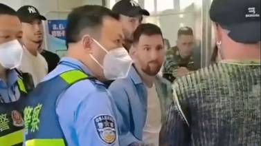 Messi es detenido por agentes de migración en China; este fue el motivo