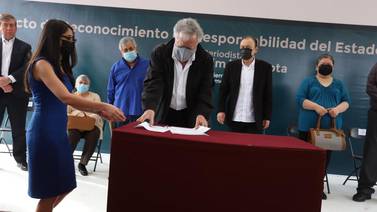 Firman convenio para mecanismo de protección a periodistas 