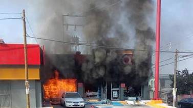 Terrorismo, incendio de tienda por robo: CCSP