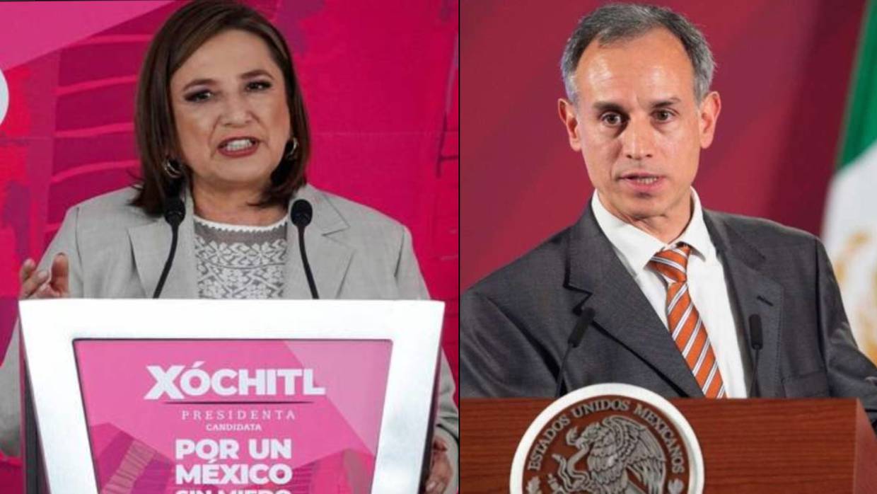 Xóchitl Gálvez culpa a López-Gatell por muertes por Covid en México. Foto: Especial