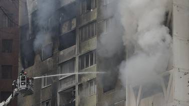 Rusia bombardea la capital ucraniana