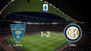 Inter gana en el Estadio Via Del Mare a Lecce (2-1)