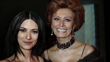 Estrena Laura Pausini sencillo de la nueva cinta de Sophia Loren
