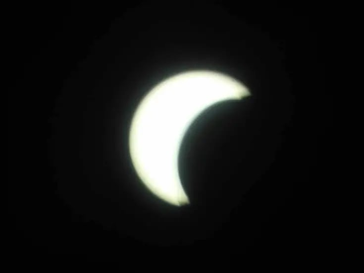 Minuto a minuto: Eclipse solar desde Hermosillo, Sonora