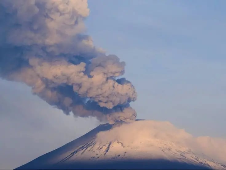 Mantienen alerta Amarilla Fase 2 en Puebla por volcán Popocatépetl