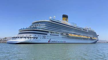 Crucero Carnival Firenze arribó por primera vez al puerto de Ensenada