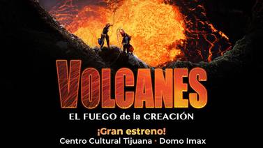 Invitación estreno "Volcanes, el fuego de la creación" en el Domo IMAX