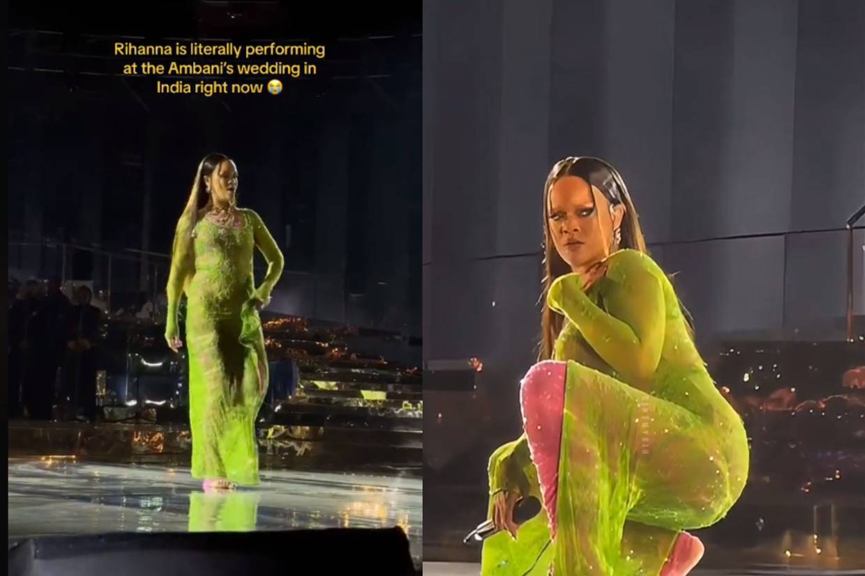 Rihanna desata críticas tras su actuación en la India/TikTok