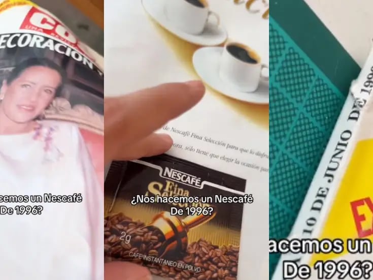 Mujer encuentra en una revista un sobre de café de 1996: pregunta a sus seguidores si debería preparárselo o no
