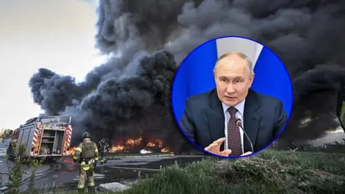 Centrales eléctricas ucranianas son atacadas por misiles rusos