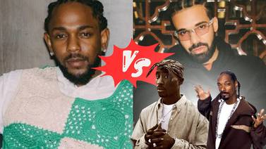 Drake utiliza IA para una nueva tiradera contra Kendrick Lamar: recrea las voces de Tupac y Snoop Dogg